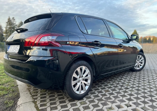 Peugeot 308 cena 56500 przebieg: 47000, rok produkcji 2019 z Śmigiel małe 154